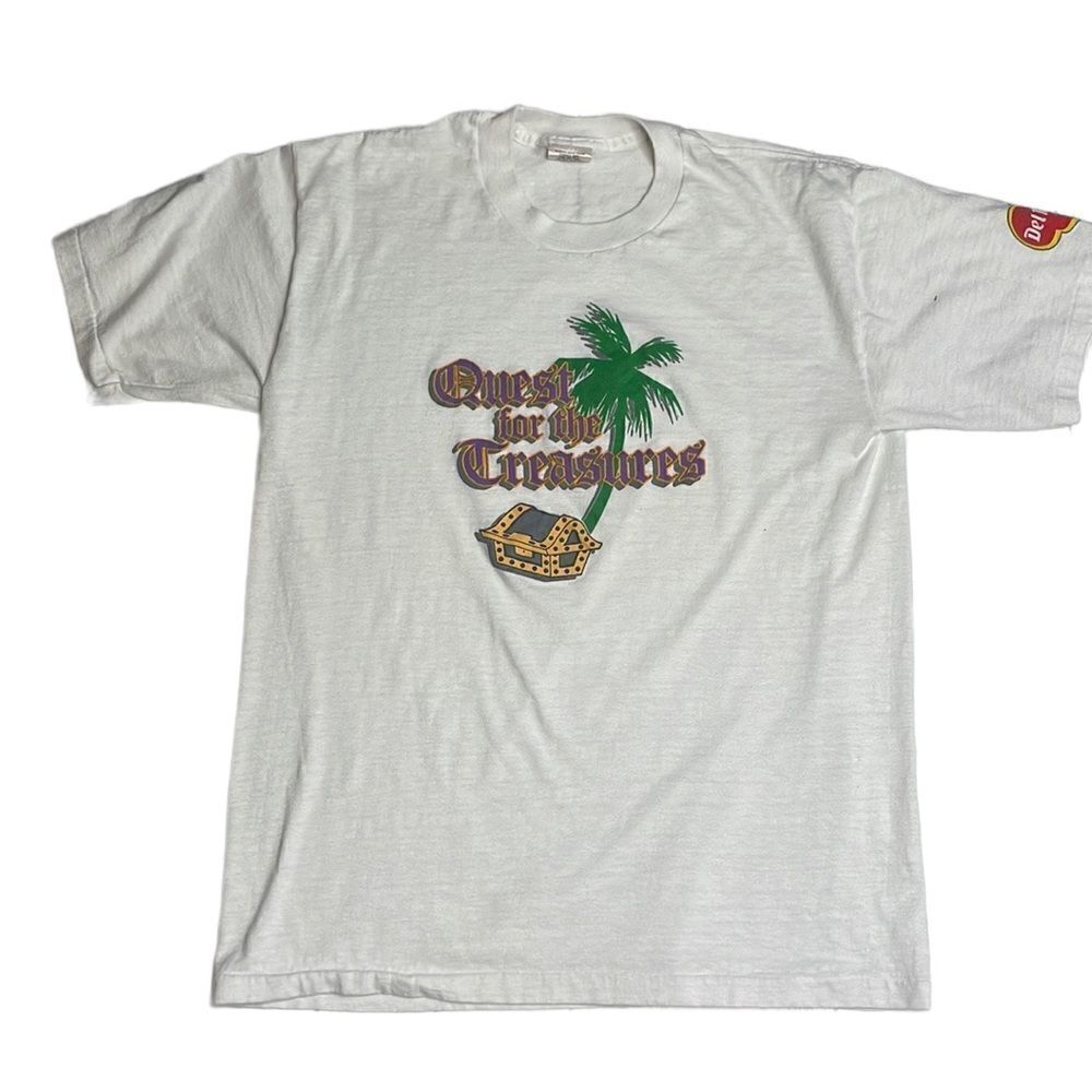 Vintage Del Monte Quest for Treasures Tshirt Large